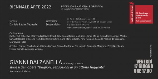 il-maestro-gianni-balzanella-alla-59-biennale-d-arte-visiva-di-venezia-2022