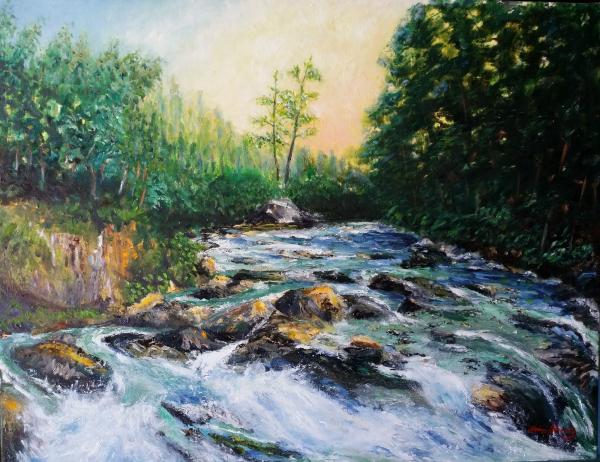 torrente-al-tramonto