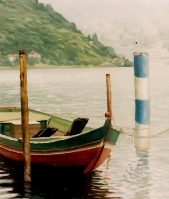 una-barca-nel-lago-d-iseo