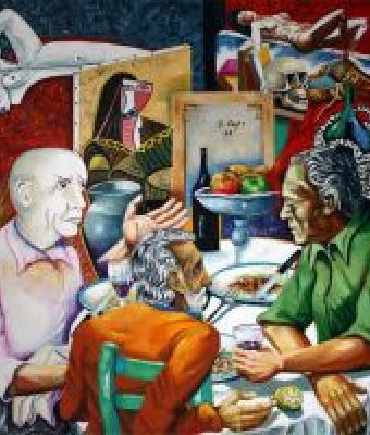 a-cena-con-picasso-e-guttuso