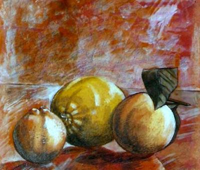 49-due-arance-e-un-mandarino-tecnica-mista-su-masonite-cm-30x30-anno-2004