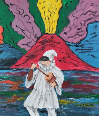 pulcinella-e-il-vesuvio