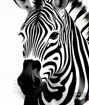 zebra-a-vernice-nera