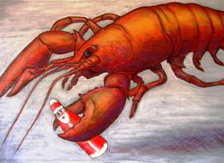 lobster-with-father-christmas