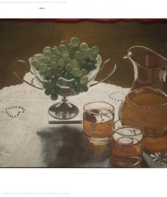 bodegon-con-uvas