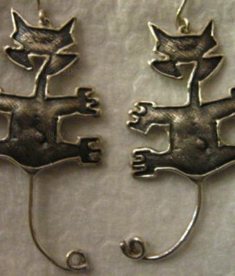 gatti-orecchini-in-argento