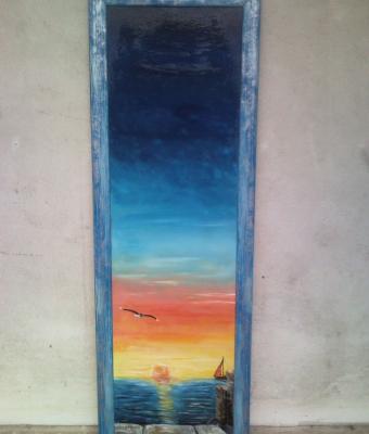 tramonto-sul-mare-del-nord
