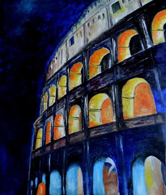 il-colosseo-di-notte