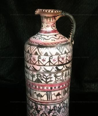 bottiglia-in-terracotta-dipint