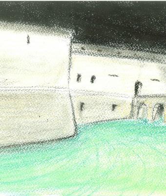 pesaro-la-rocca-di-notte
