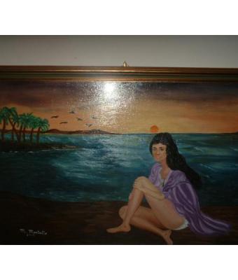 donna-in-scogliera-al-tramonto