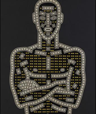 figura-con-molti-led-gialli