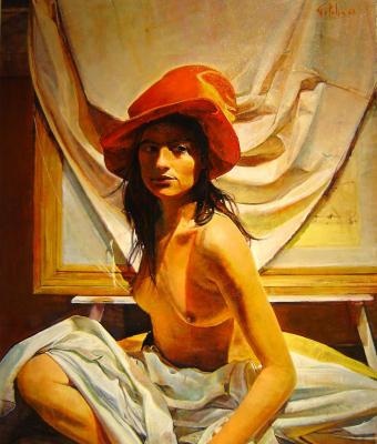la-donna-con-il-cappello-rosso