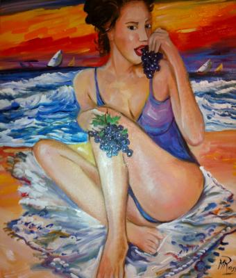 donna-sulla-spiaggia