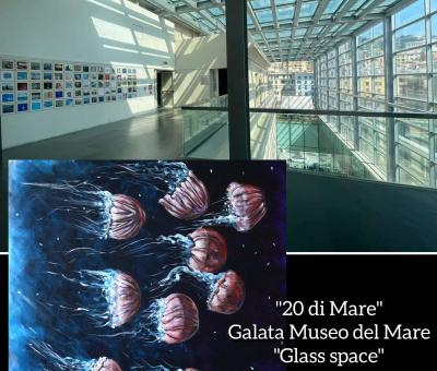 marialuisa-sabato-espone-le-sue-meduse-rosa-al-galata-museo-del-mare-di-genova-per-mosaic-on-paper
