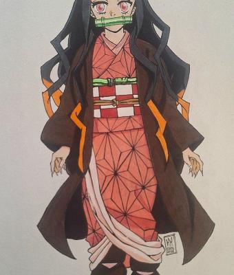 nezuko-fan-art