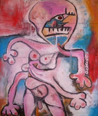 nudo-in-rosa-naked-in-pink