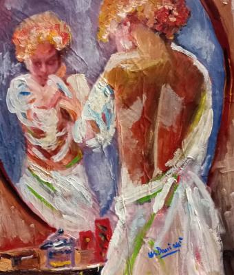 nudo-di-donna-allo-specchio