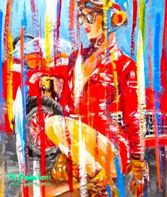 donne-motori-olio-su-tela