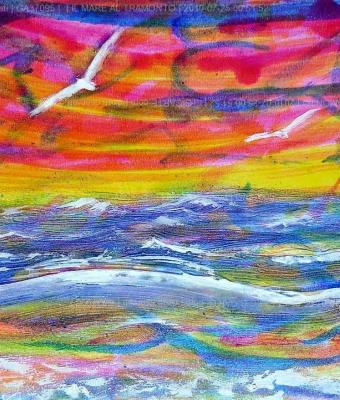 il-mare-al-tramonto