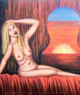 nuda-al-tramonto