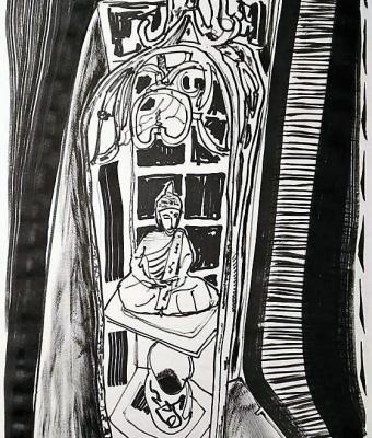 caged-buddha