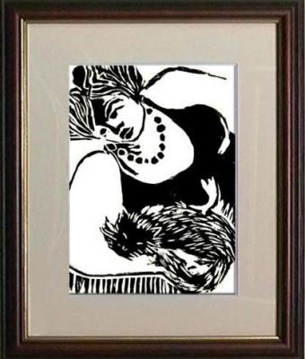 mulher-com-gato