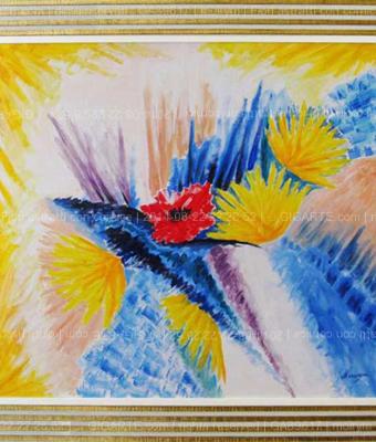 fiori-astratti-con-cornice