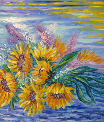 girasoli-tra-giallo-e-blu