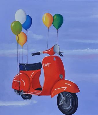una-vespa-nel-cielo