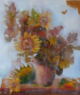 un-vaso-di-girasoli