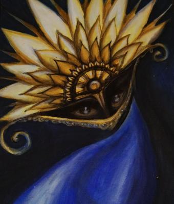 maschera-in-blu