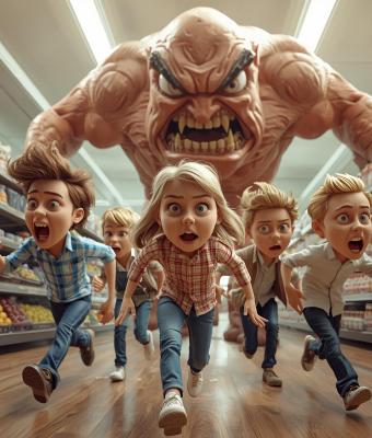 mostro-che-fa-scappare-i-bambi