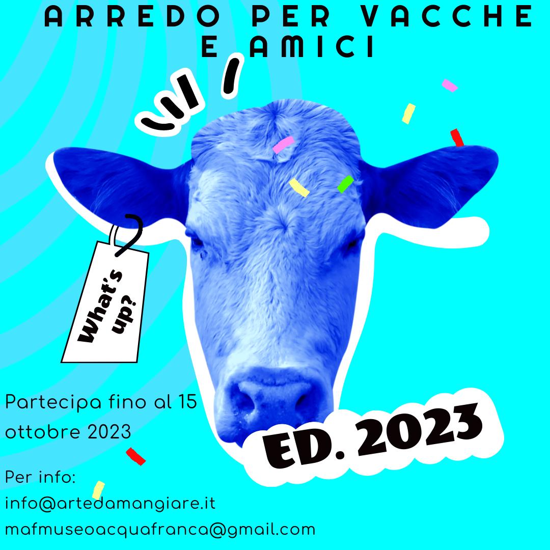 Concorso: Arredo per vacche e amici ed. 2023. Aperte le iscrizioni