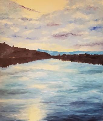 tramonto-sul-fiume