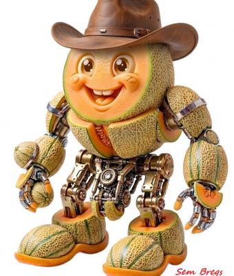 il-robot-melone-cowboy