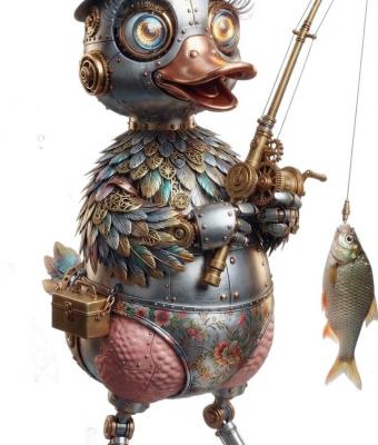 la-robot-papera-pescatrice