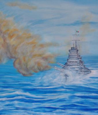 corazzata-cavour-in-combattime