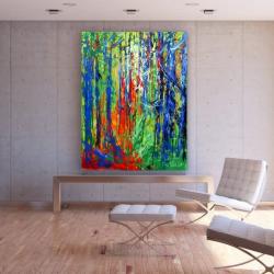 patrizia-morello-dipinto-astratto-su-tela-bagliori-tra-ombre-100x130