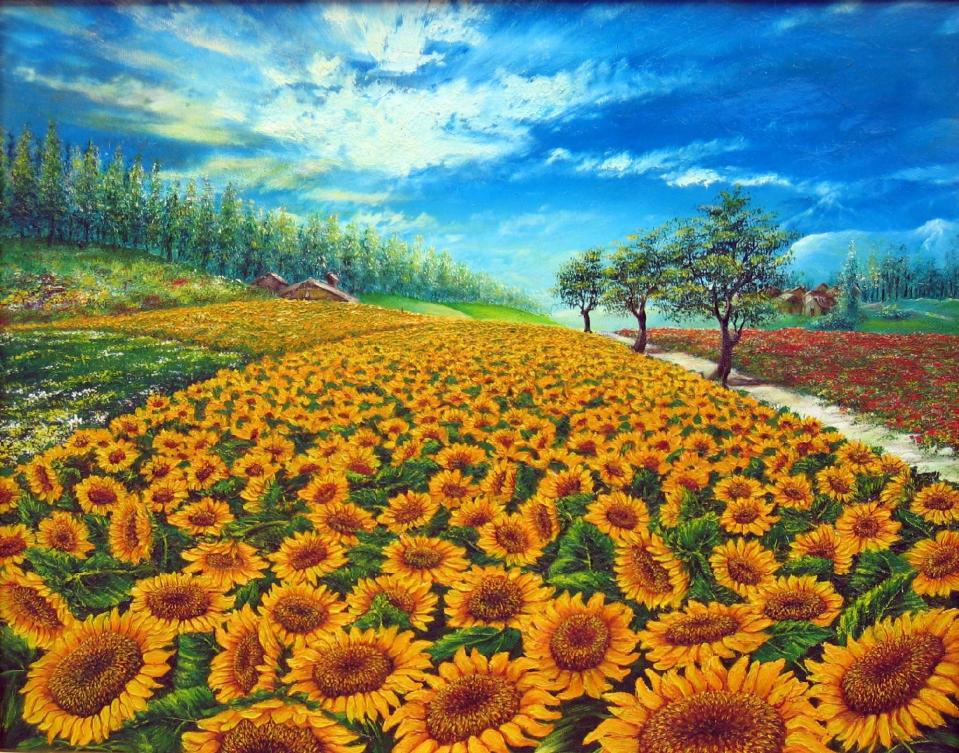 girasoli-in-prospettiva