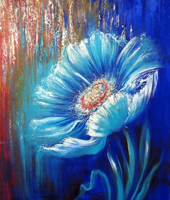 fiore-nel-blu