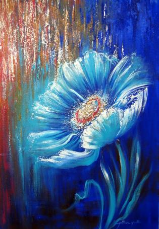 fiore-nel-blu