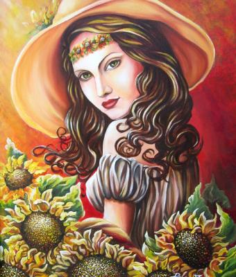 donna-e-girasoli