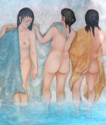 donne-alla-cascata-delle-terme