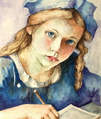 bimba-che-scrive
