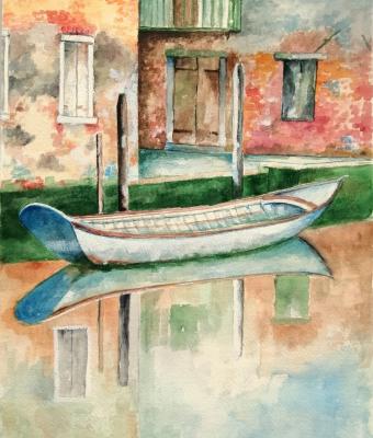 barca-azzurra-a-venezia