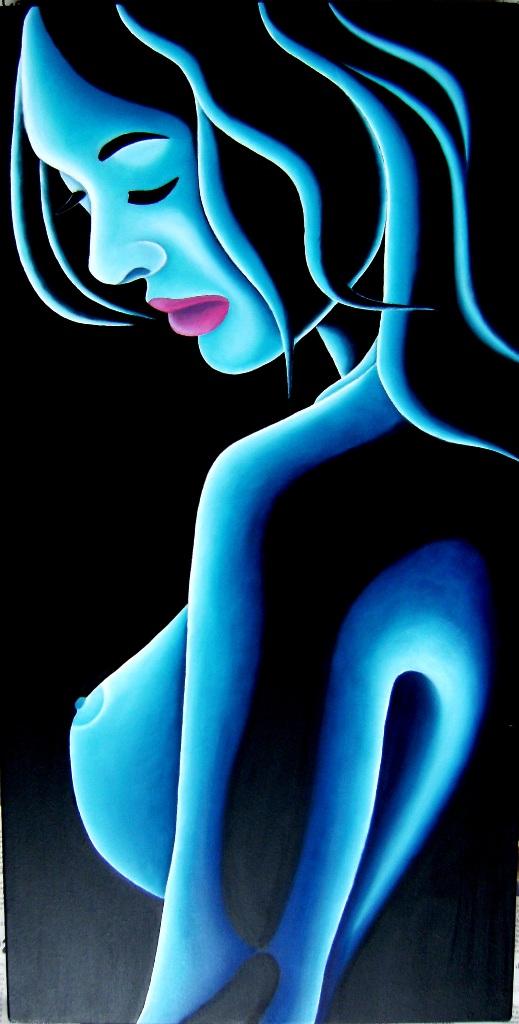 donna-su-sfondo-nero-studio-d