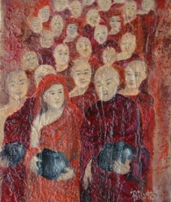 monaci-birmani