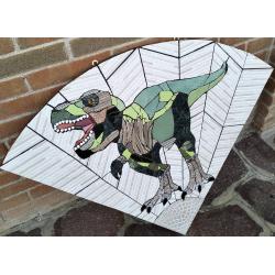 dinosauro-su-un-quadro-a-forma