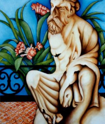 interno-con-statua